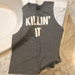 NWOT “killin it” tank